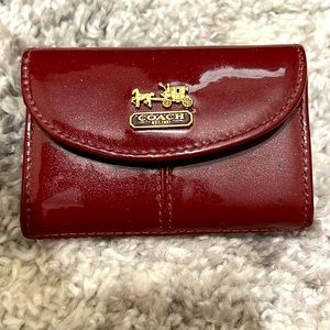 Coach business card holder.